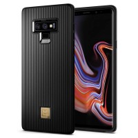 Силиконов калъф кейс за Samsung N960 Note 9 SPIGEN LA MANON черен