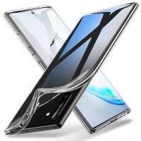 Силиконов калъф кейс за Samsung Note 10 Plus 0,5 мм. прозрачен