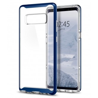 Силиконов калъф кейс за Samsung Note 8 Spigen Neo Hybrid Crystal Deep Sea Blue