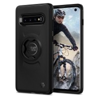 Силиконов калъф кейс за Spigen Gearlock Cf201 Bike Mount за Samsung Galaxy S10 Black