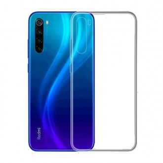 Силиконов калъф кейс за Xiaomi Redmi Note 8T 0.5 мм. прозрачен