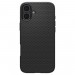 Силиконов калъф Spigen Liquid Air Apple iPhone 16 Plus, Matte Black 2