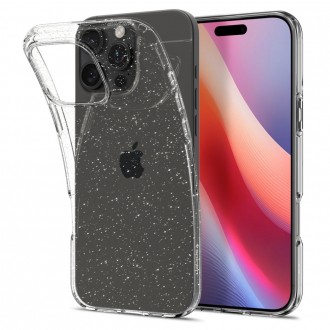 Силиконов калъф Spigen Liquid Crystal Glitter за iPhone 16 Pro Max