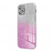 Силиконов калъф кейс, Forcell SHINING Case за SAMSUNG Galaxy A12, clear/pink 2