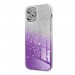 Силиконов калъф кейс, Forcell SHINING Case за SAMSUNG Galaxy A12, clear/violet 1