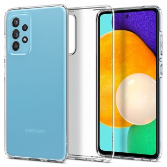 Силиконов калъф кейс Spigen Liquid Crystal Samsung Galaxy A52 / A52s, прозрачен	