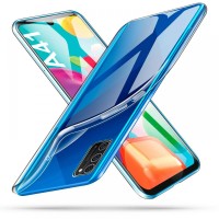 Силиконов калъф кейс TECH-PROTECT FLEXAIR за Samsung A41 ,прозрачен