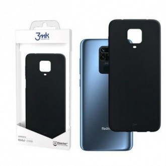 Силиконов матов кейс 3MK Matt Case за Xiaomi Redmi Note 9S/9 Pro/9 Pro Max, черен