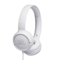 Слушалки с 3.5 мм жак JBL T500, Бели