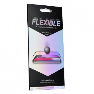 Нано протектор за целият екран Flexible Nano Glass 3D Full Glue за Samsung J4 (2018) черен
