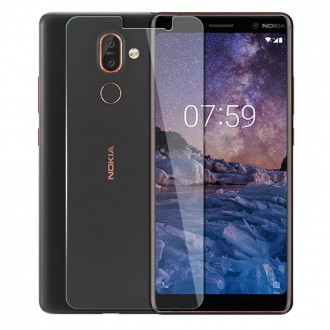 Стъклен протектор за Nokia 7 Plus