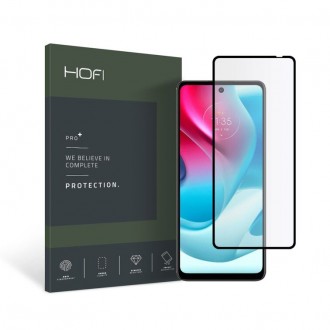 Стъклен протектор за целия екран HOFI GLASS PRO+ за MOTOROLA MOTO G60S, черна рамка