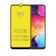 Стъклен протектор за целият екран 9D за Samsung A01 ,черна рамка