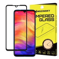 Стъклен протектор за целият екран Wozinsky Full Glue за Xiaomi Redmi Note 7 ,черна рамка