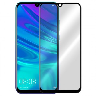 Стъклен протектор за целият екран за Huawei P Smart 2019 5D Full Glue черен