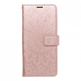 Страничен калъф MEZZO Book, За Samsung Galaxy A16 4G/5G, mandala rose gold