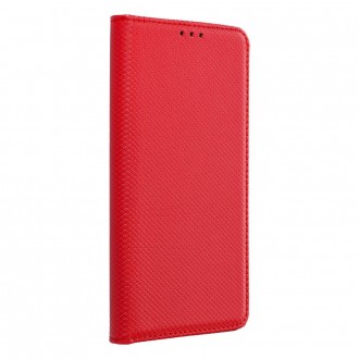 Страничен калъф Smart Book, За Xiaomi Redmi 13 4G, Червен