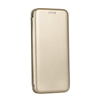 Страничен калъф тип тефтер Elegance Book за Samsung J510 J5 2016 златен