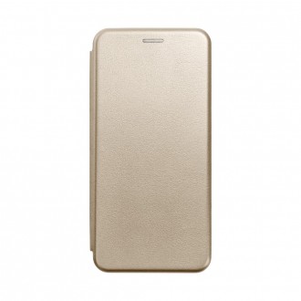 Страничен калъф тип тефтер Elegance Book за Samsung S8 Plus, Златен