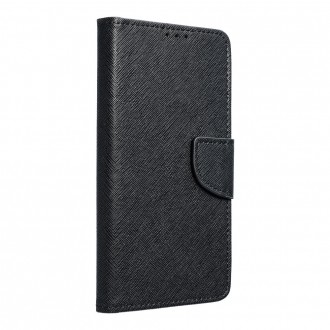Страничен калъф тип тефтер Fancy Book за Huawei P10 Lite, Черен