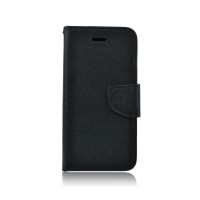 Страничен калъф тип тефтер Fancy за Huawei P8 Lite черен