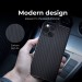 Страничен калъф тип тефтер Luna Carbon за Samsung S21, Черен 6