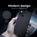 Страничен калъф тип тефтер Luna Carbon за Samsung S21 Plus, Черен 6