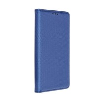 Страничен калъф тип тефтер Smart Book за Huawei Y7 2019, Син