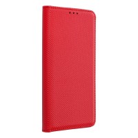 Страничен калъф тип тефтер Smart Book за Samsung Galaxy A03, Червен