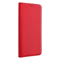 Страничен калъф тип тефтер Smart Book за Xiaomi Redmi 10, Червен