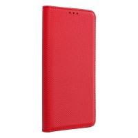 Страничен калъф тип тефтер Smart Book за Xiaomi Redmi 9A / 9AT, Червен