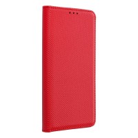 Страничен калъф тип тефтер Smart Book за Xiaomi Redmi 9C, Червен