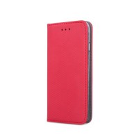 Страничен калъф тип тефтер Smart Magnet  за Samsung I9300 S3 червен