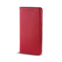 Страничен калъф тип тефтер за LG K8 Smart Book червен