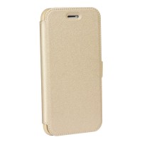 Страничен калъф тип тефтер за Samsung G955 S8 Plus Book Pocket златен