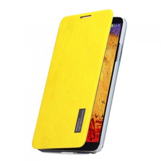 Страничен калъф за Samsung Galaxy Note 3 Rock жълт