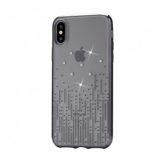 Твърд гръб кейс за iPhone X DEVIA Meteor black