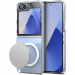 Удароустойчив калъф кейс Ringke FUSION Magnetic MagSafe за Samsung Galaxy Z Flip 6, прозрачен 4