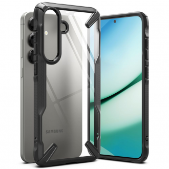 Удароустойчив калъф кейс Ringke FUSION за Samsung Galaxy S25 Plus, Черен борд