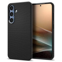 Удароустойчив калъф кейс Spigen Liquid Air Samsung Galaxy S25 Plus, Matte Black