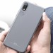 Ултра тънък твърд гръб MSVII за Iphone XR, черен 1