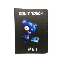 Универсален тефтер за таблет 9-10" Don't touch me! Bear , многоцветен