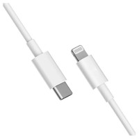 USB кабел Xiaomi Mi USB Tipe-C to Lighting Cabel 1m, Бял