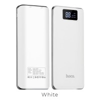 Външна преносима батерия 15000 MAH HOCO Power Bank B23A бяла