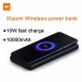 Външна преносима батерия XIAOMI 10 000mAh Mi 10W Wireless Power Bank, Черна 1