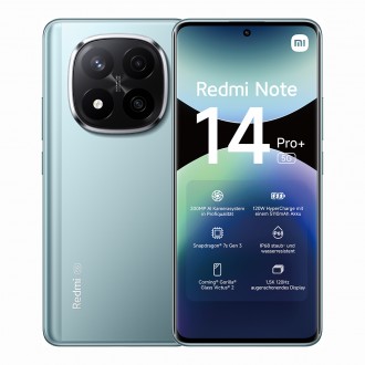 Xiaomi Redmi Note 14 Pro+ 5G, 12GB, 512GB,Frost Blue