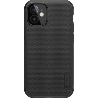 Заден твърд гръб Nillkin Frosted Shield Pro за iPhone 12 Mini, Черен